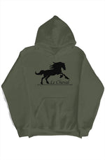 Load image into Gallery viewer, Le Cheval  pullover hoody Green
