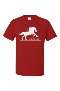 Le Cheval Dri-Power  T-Shirt Cardinal