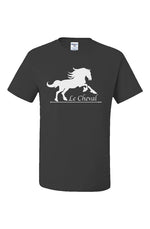 Load image into Gallery viewer, Le Cheval Dri-Power  T-Shirt Black
