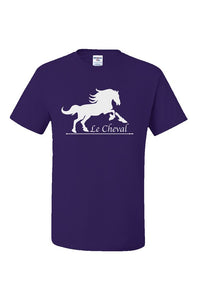 Le Cheval Dri-Power  T-Shirt Deep Purple