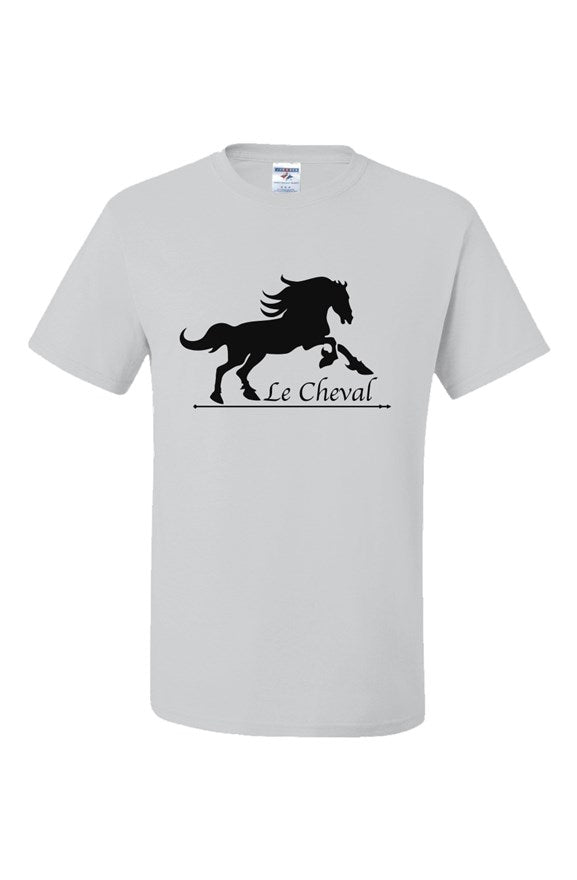 Le Cheval Dri-Power  T-Shirt Silver