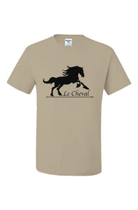 Le Cheval Dri-Power  T-Shirt Sandstone