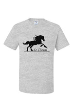 Load image into Gallery viewer, Le Cheval Dri-Power  T-Shirt Ash
