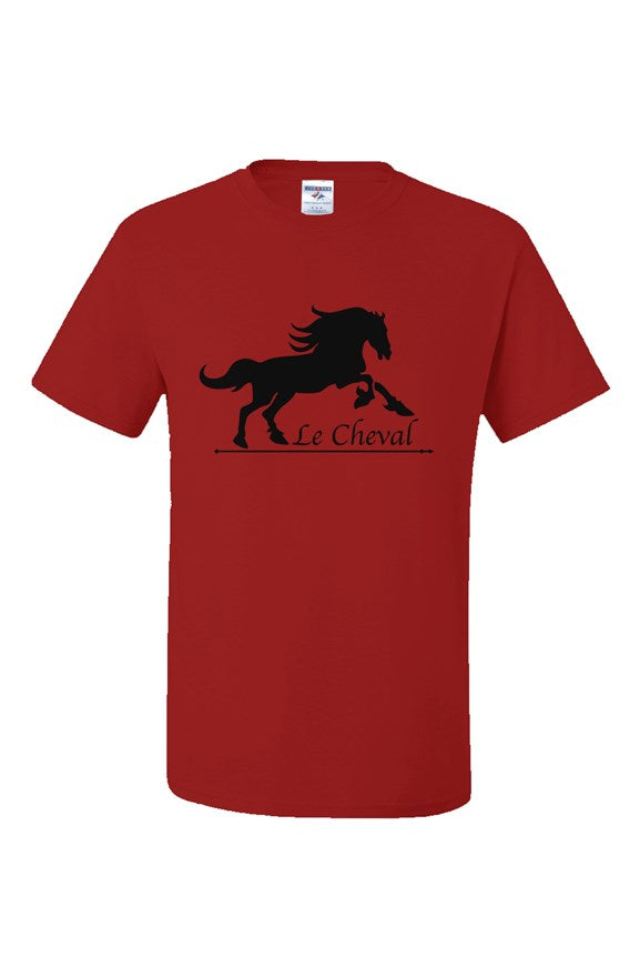 Le Cheval Dri-Power  T-Shirt Cardinal