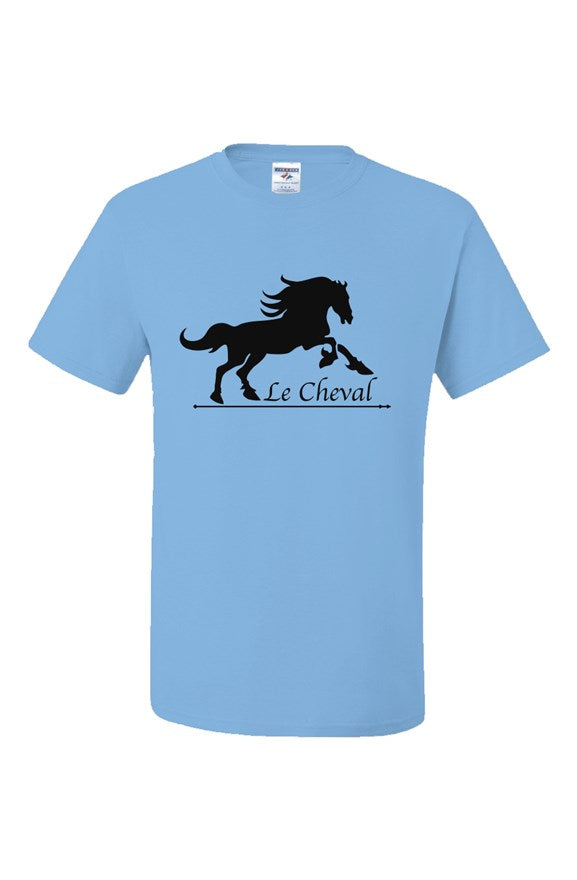 Le Cheval Dri-Power  T-Shirt Light Blue